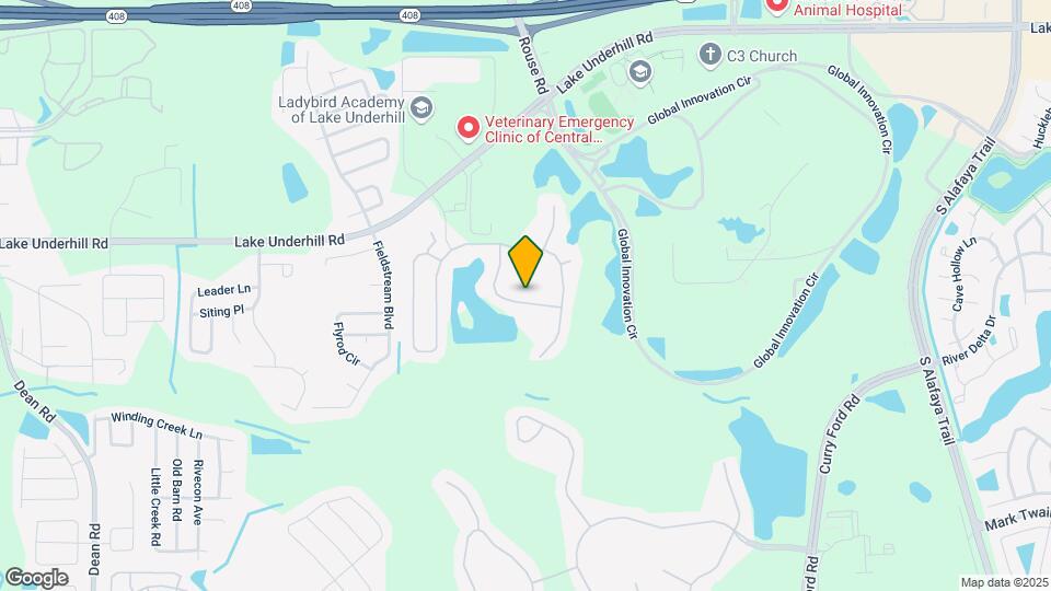 609 Fern Lake Dr Map and Location Details