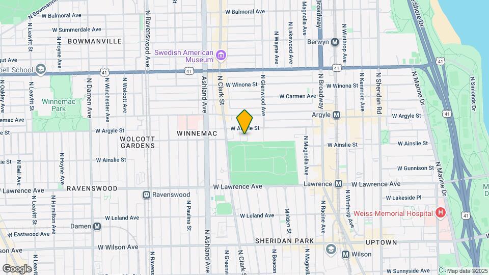 4907 N Janssen Ave Map and Location Details