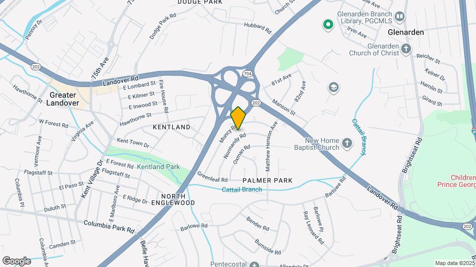 7724 Normandy Rd Map and Location Details