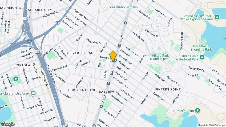 5134 3rd St, Unit A Map and Location Details