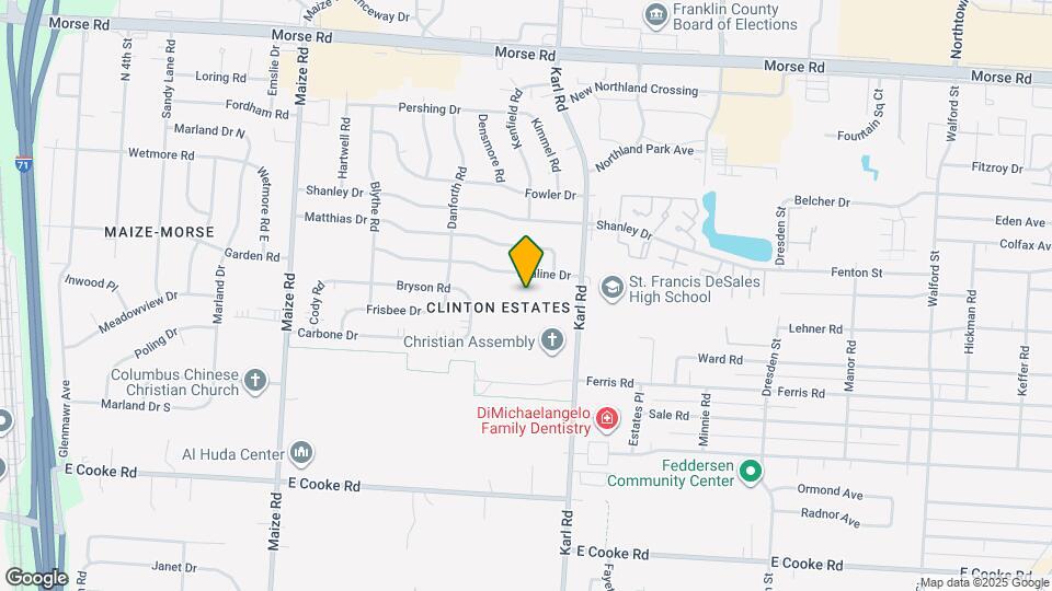 4145 Karl Rd Map and Location Details