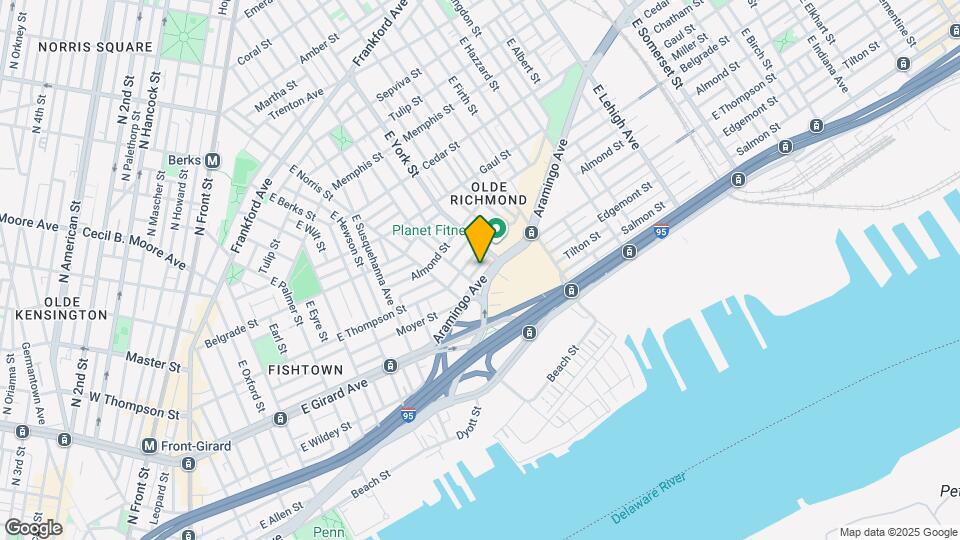 2321 E Cabot St Map and Location Details