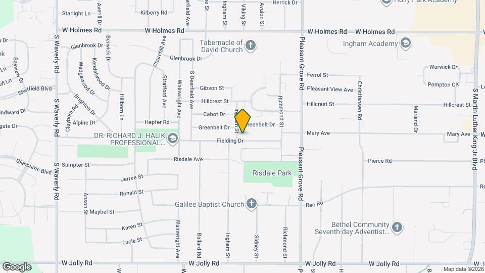 2612 Fielding Dr Map and Location Details