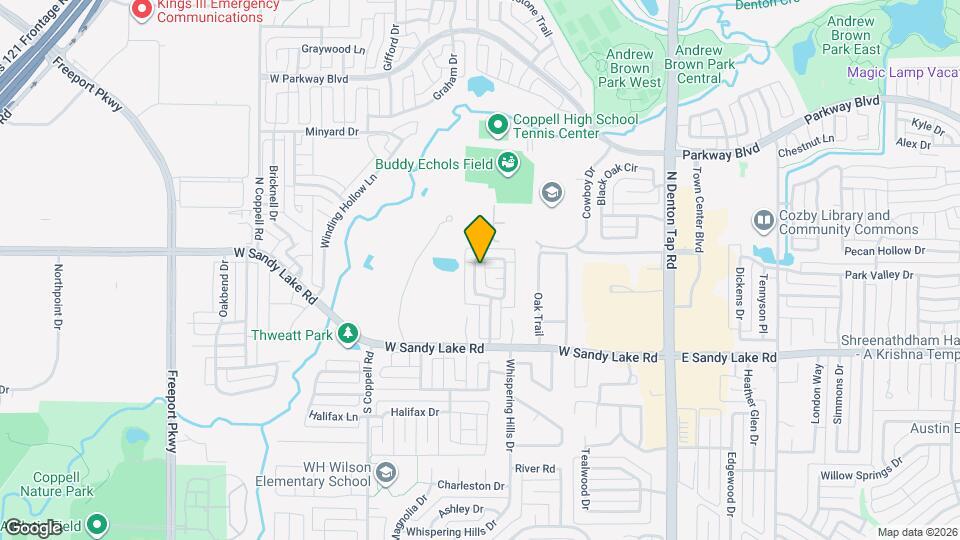 409 Leisure Ln Map and Location Details