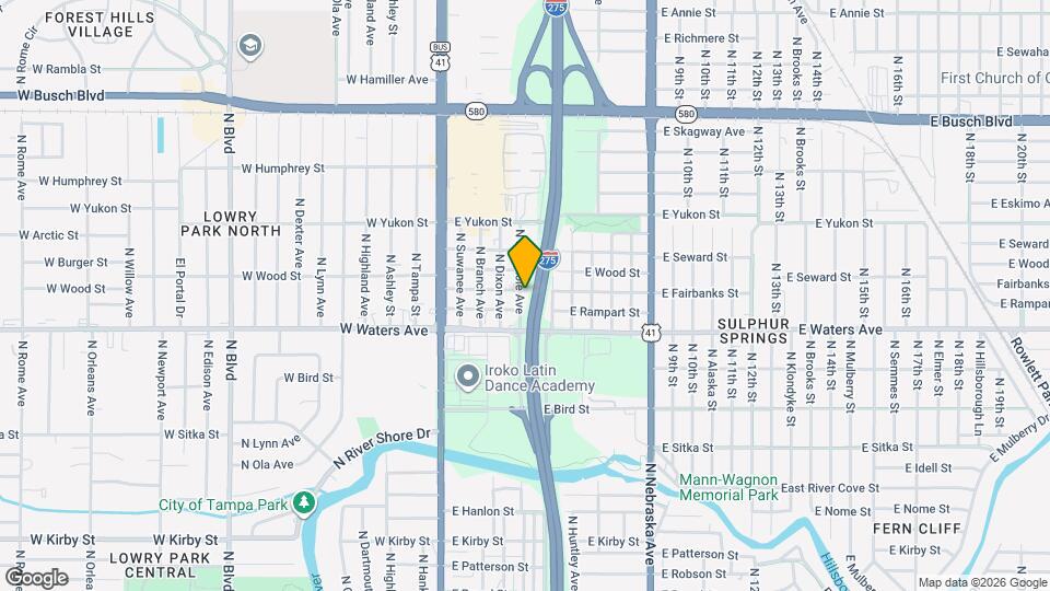 8417 N Seminole Ave Map and Location Details