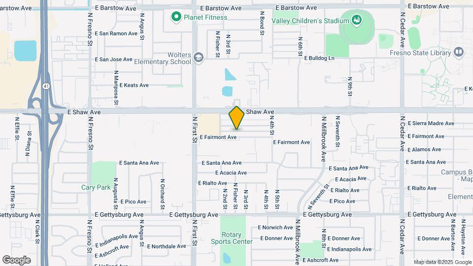 3333 E Fairmont Ave Map and Location Details