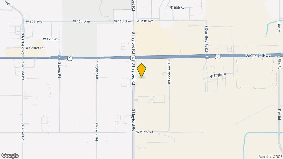 1605 S Hayford Rd Map and Location Details