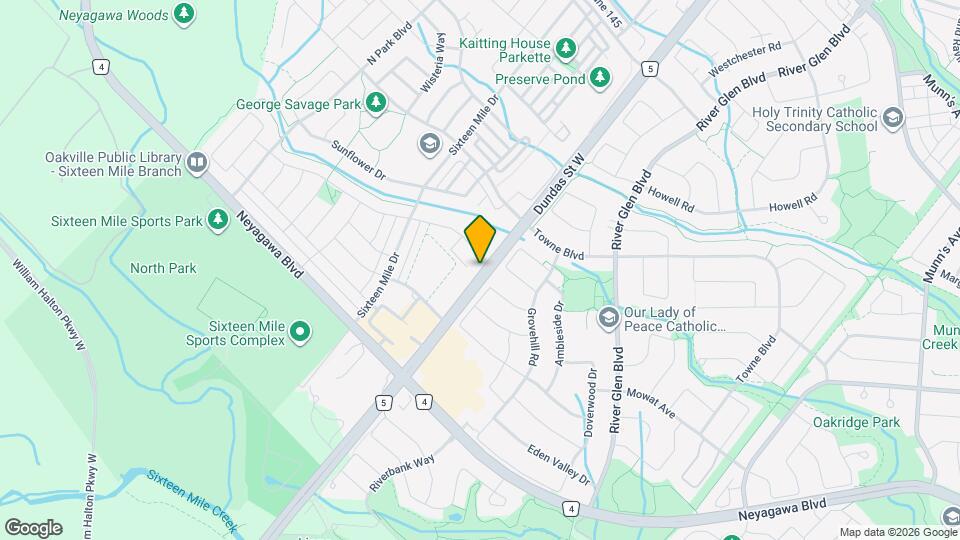 407 Dundas St W Map and Location Details