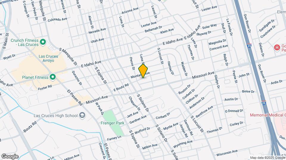 1470 E Boutz Rd-Unit -#2 Mapa y Detalles de la Ubicación