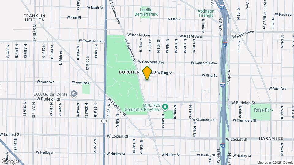 3203 N 16th St Map and Location Details