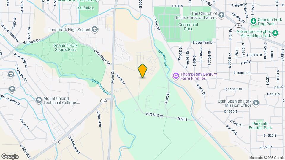 1027 S 200 E Map and Location Details