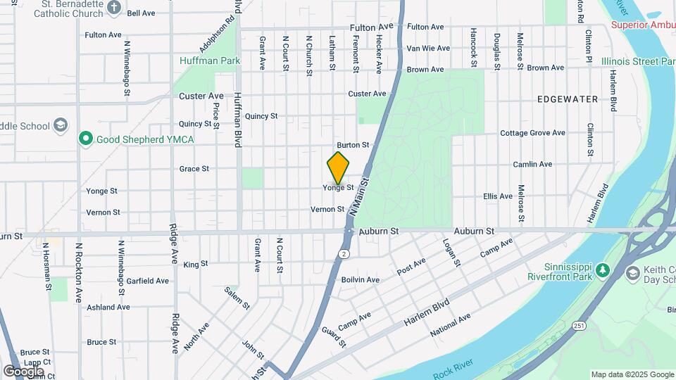 1625 Latham St Mapa y Detalles de la Ubicación