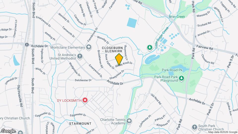 2120 Rocky Knoll Dr Map and Location Details