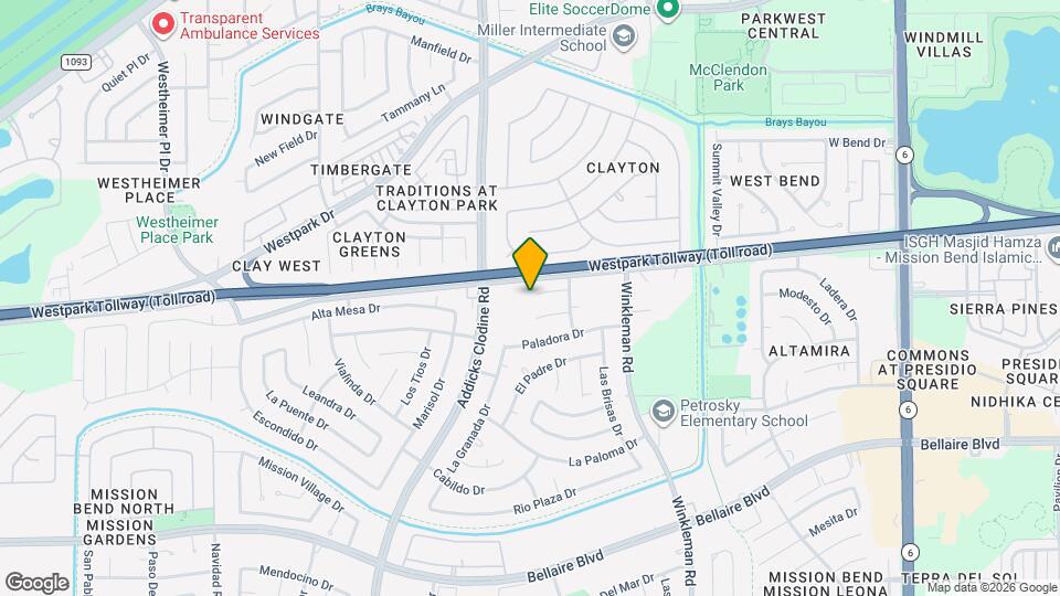 15327 Alta Mesa Dr Map and Location Details