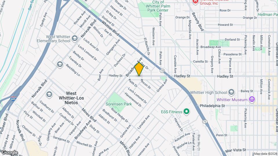 11452 Hadley St Map and Location Details