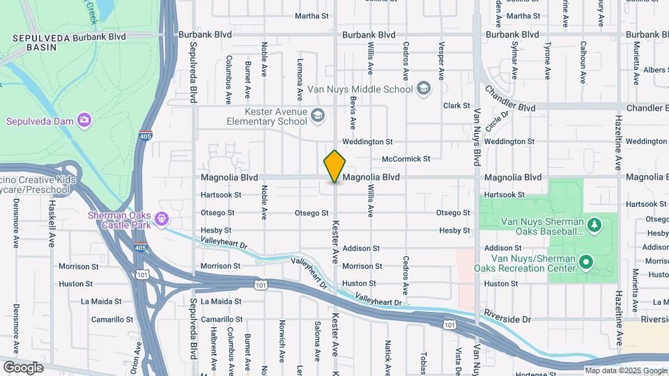 1501 Hartsook St Map and Location Details