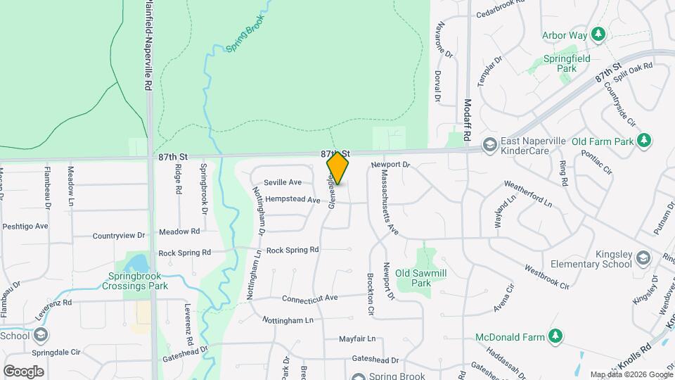 2238 Gleneagles Dr Map and Location Details