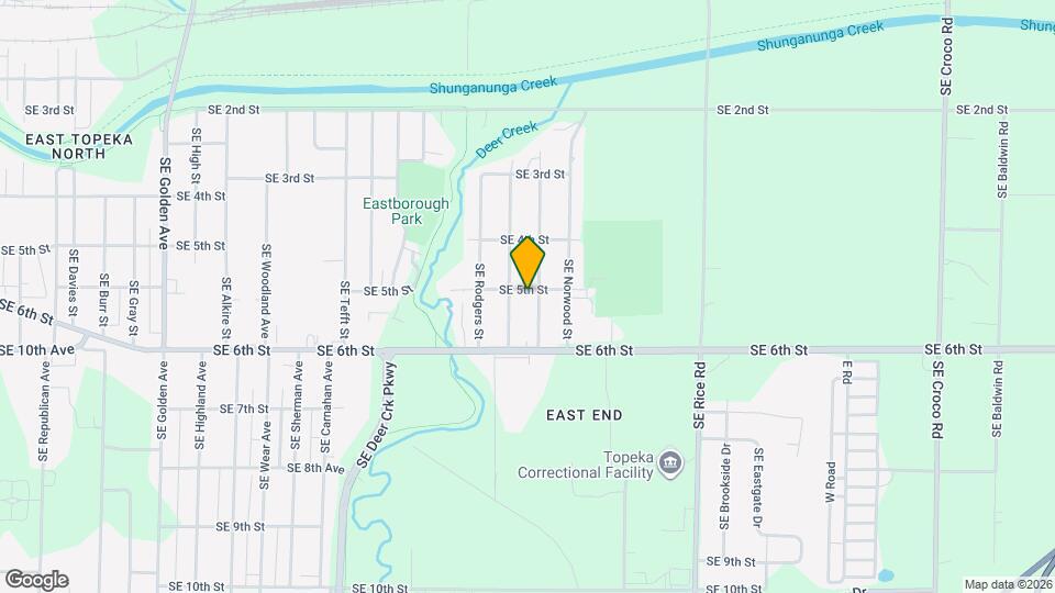 505 SE Fairfax St Map and Location Details