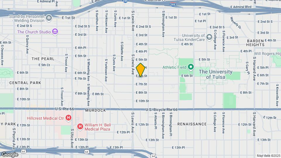 2426 E 6th St Map and Location Details