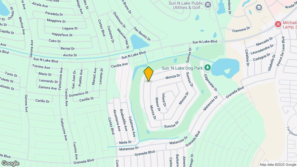 2706 Monza Dr Map and Location Details