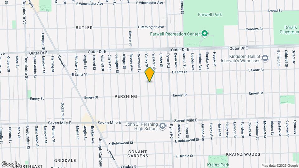 19386 Yonka St Map and Location Details