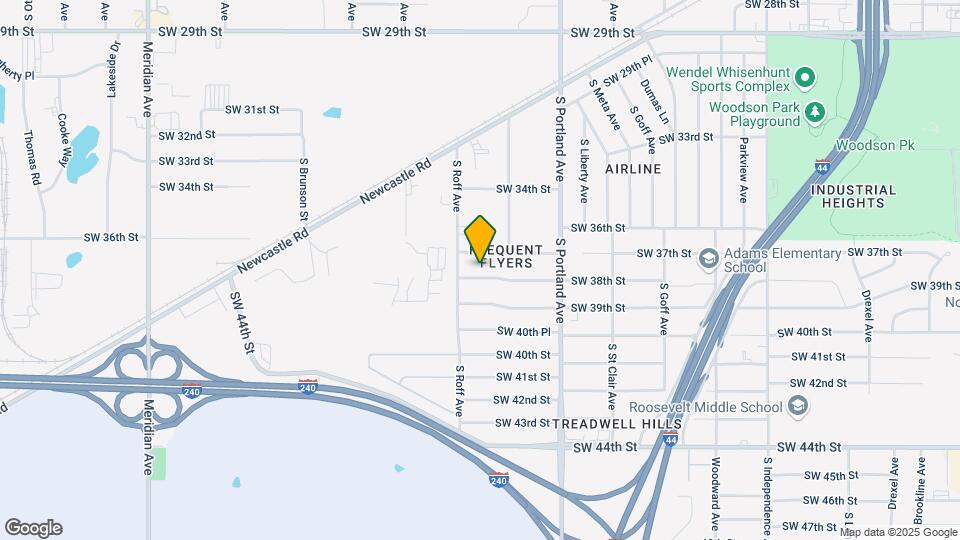 3833 SW 38th St Map and Location Details