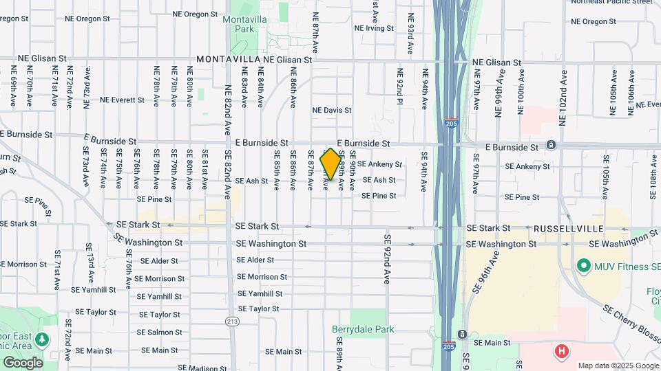 218 SE 88th Ave Map and Location Details