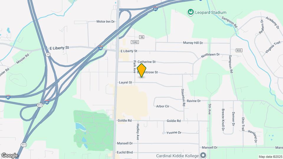 230 Laurel St Map and Location Details