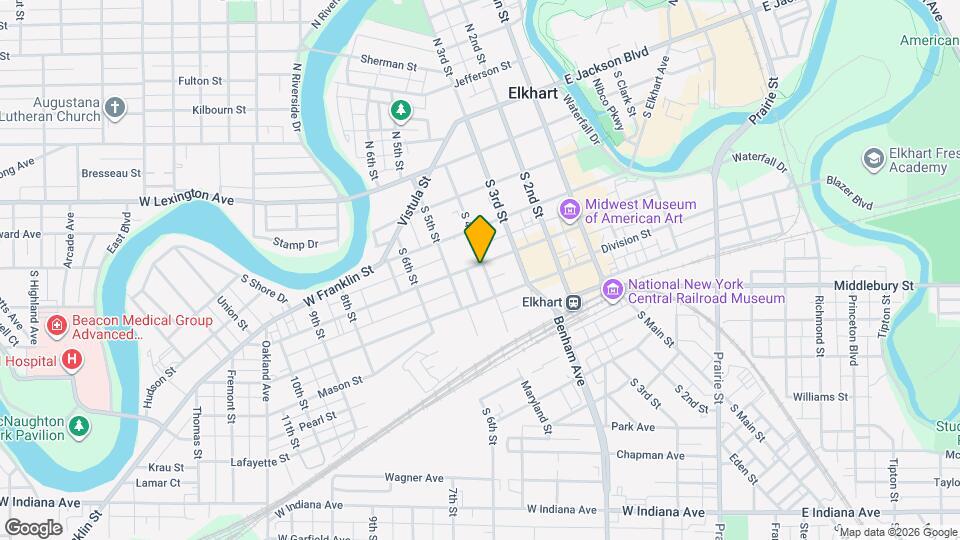 401 W Marion St Map and Location Details