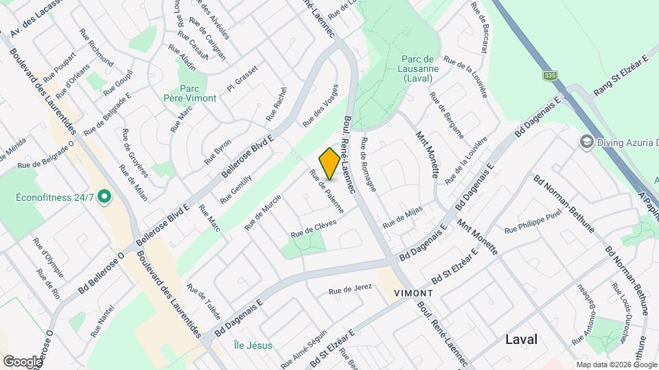 2049 De Messine Rue Map and Location Details