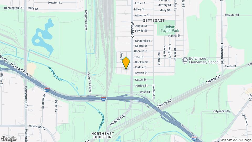 5201 Fairchild St Map and Location Details