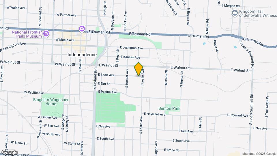 517-519 E Short Ave Map and Location Details