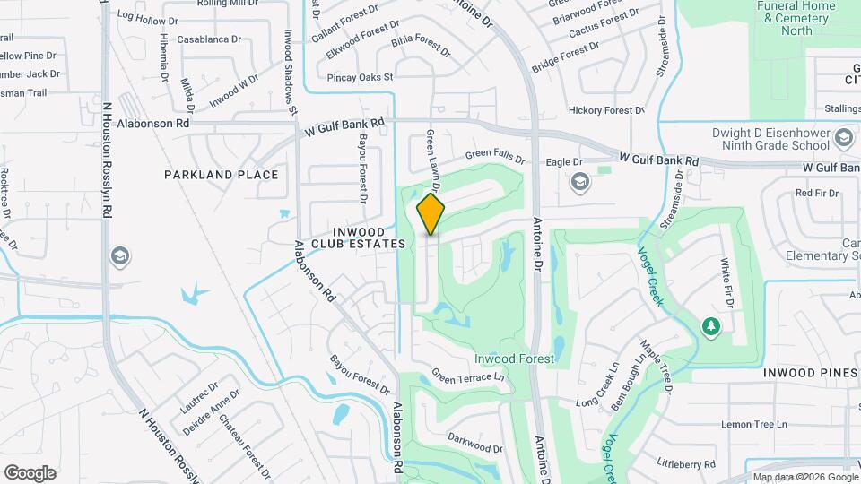 7846 Green Lawn Dr Map and Location Details