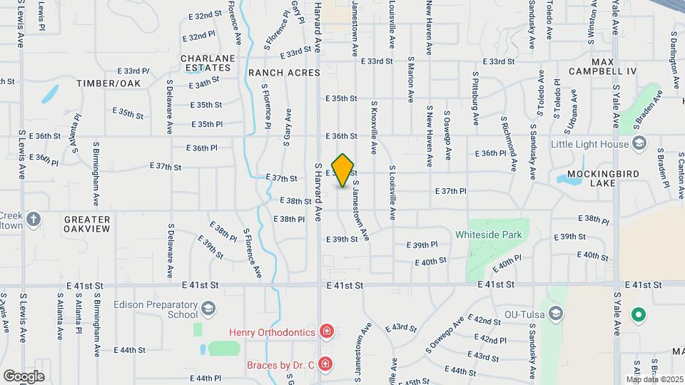 3727-3739 S Indianapolis Ave Map and Location Details