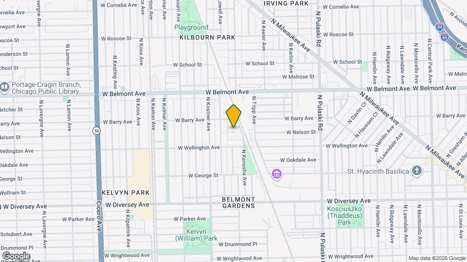4232 W Nelson St Map and Location Details