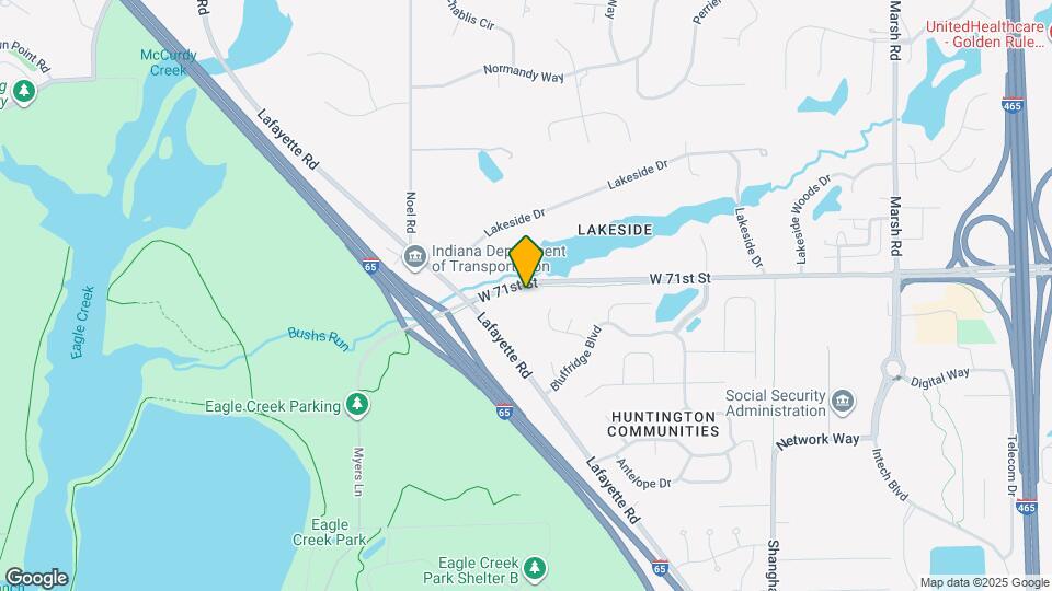 7115 W 71st St Map and Location Details