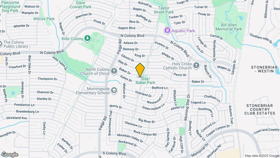 5541 Gates Dr Map and Location Details