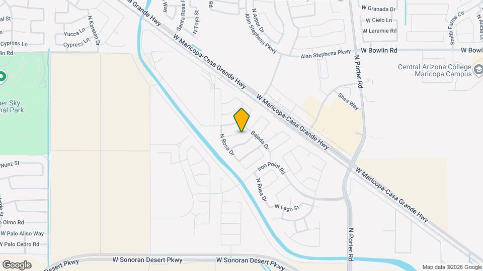 42381 W Mira Ct Map and Location Details