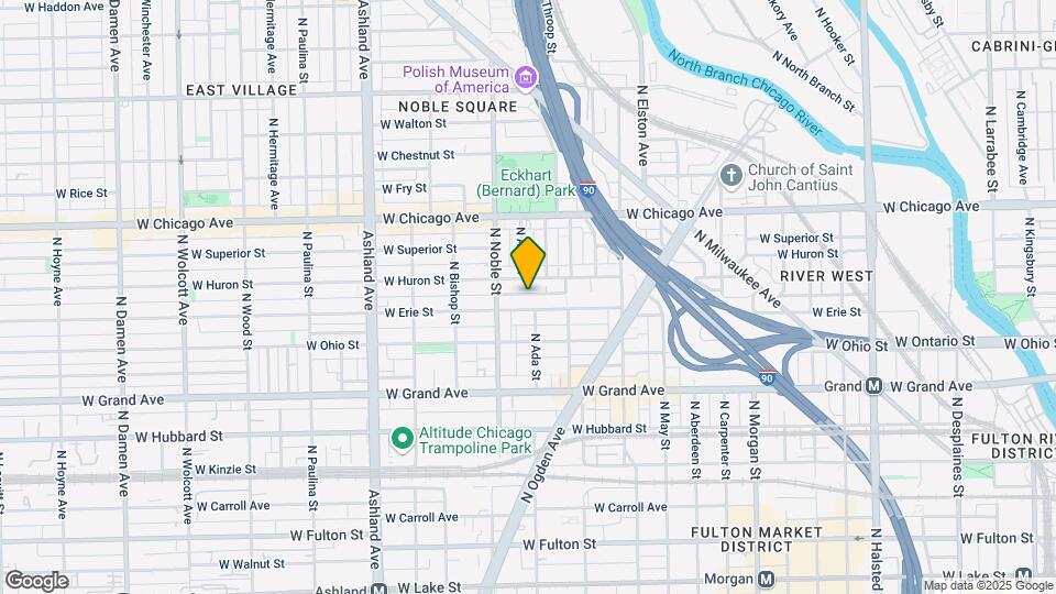 1339 W Ancona St Map and Location Details