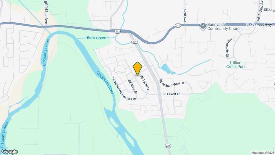 15493 SE Eckert Ln Map and Location Details