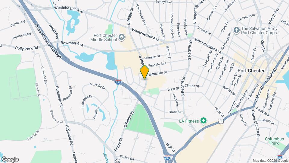 244 S Ridge St Map and Location Details