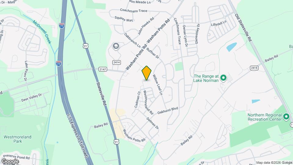 18714 Coverdale Ct Map and Location Details