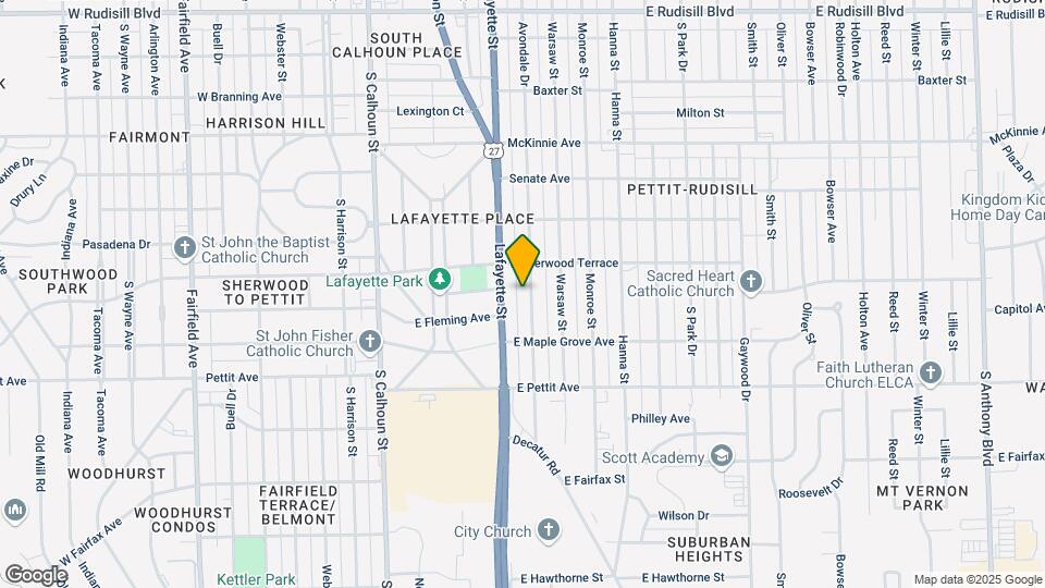 4632 Avondale Dr Map and Location Details
