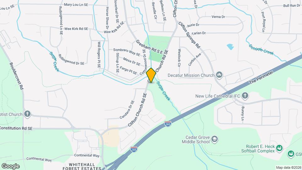 3150 Clifton Church Rd SE Mapa y Detalles de la Ubicación