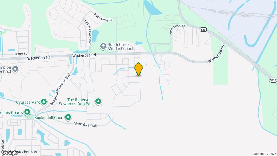 4136 Cypress Glades Ln Map and Location Details