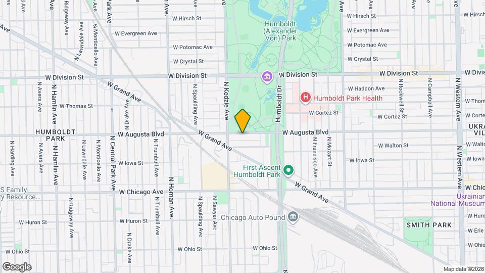 3129-3131 W Augusta Blvd Map and Location Details