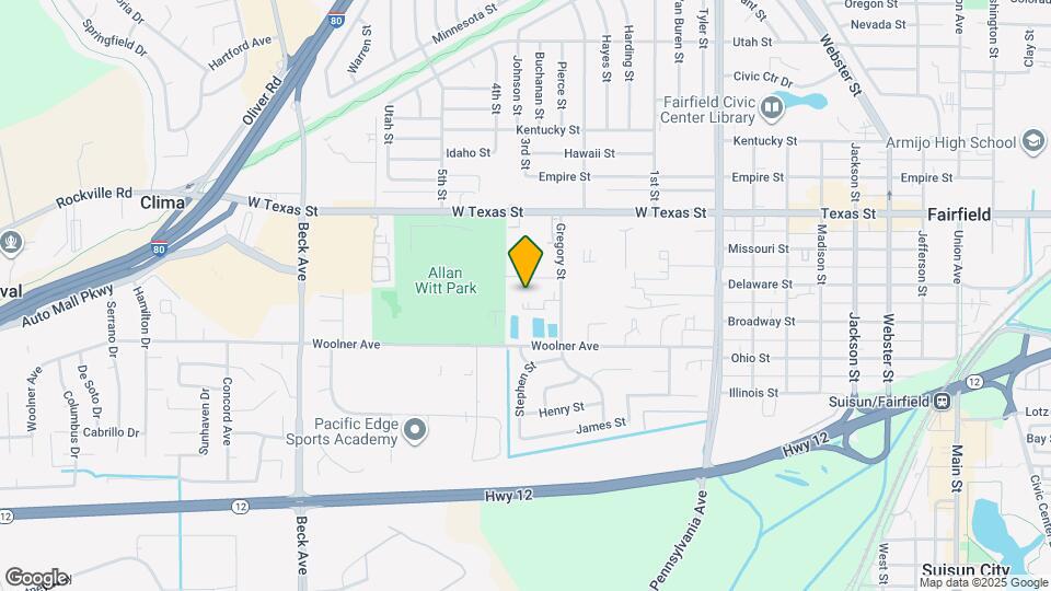 423 Gregory Ln Map and Location Details