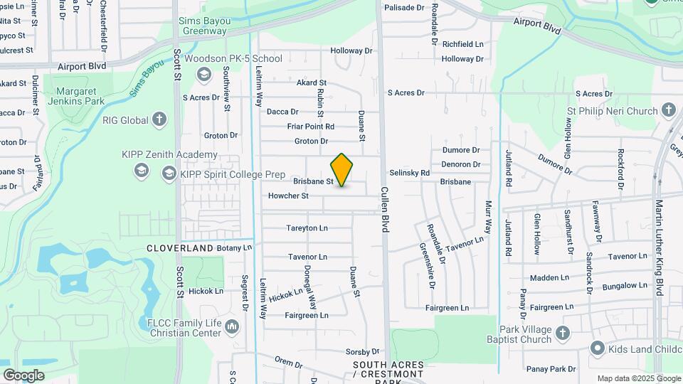 4319 Howcher St Map and Location Details