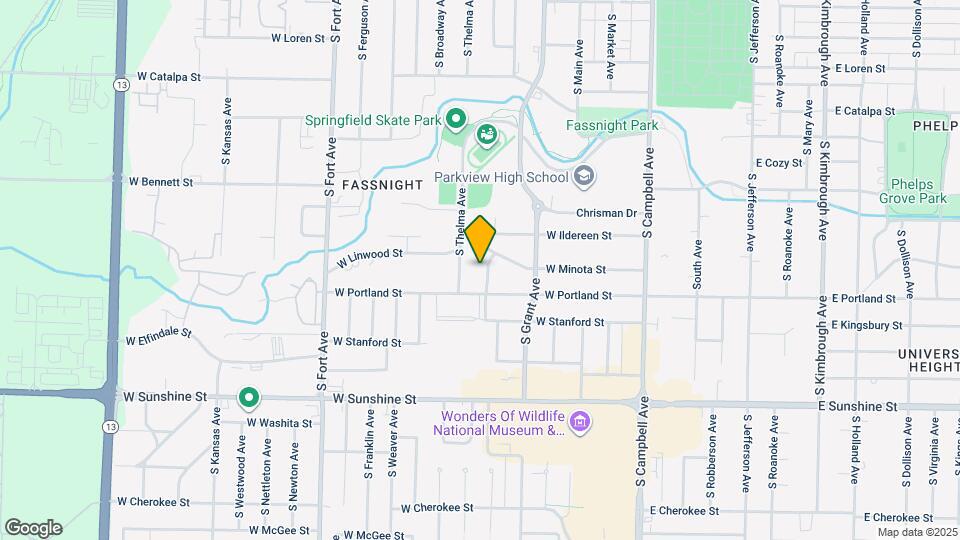 1519 S Missouri Ave Map and Location Details