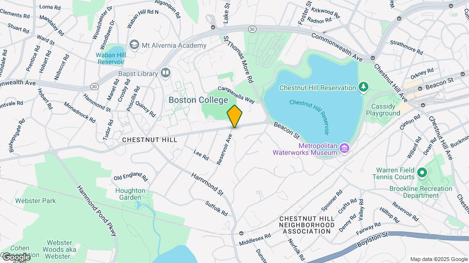 6 Reservoir Ave, Unit #1-Master Map and Location Details